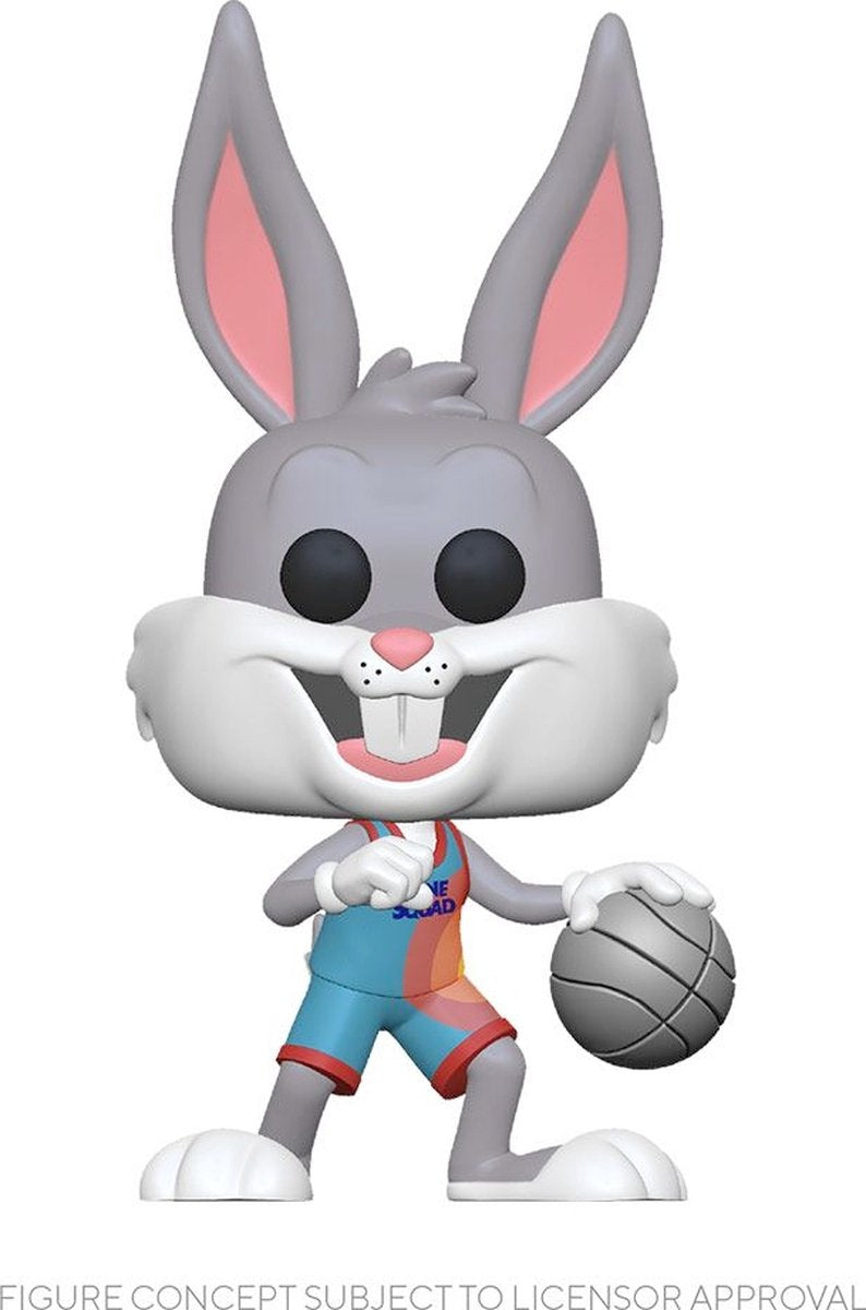 Funko space jam samleobjekt figur pop! film bugs drible 9 cm flerfarvede
