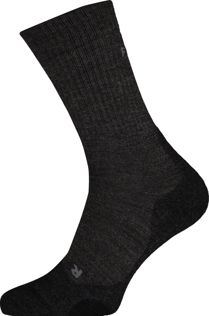 Falke tk2 uld anti-blister tykt uld funktionsmateriale vandrestrømper dame grå - str. 35-36