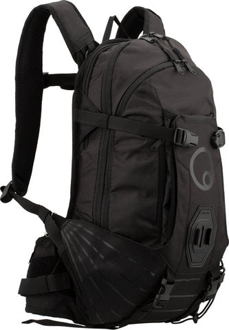 Ergon BA2 Black - Compact All -Mountain -rygsæk til actionkameraer, justerbart bæresystem, 10L kapacitet