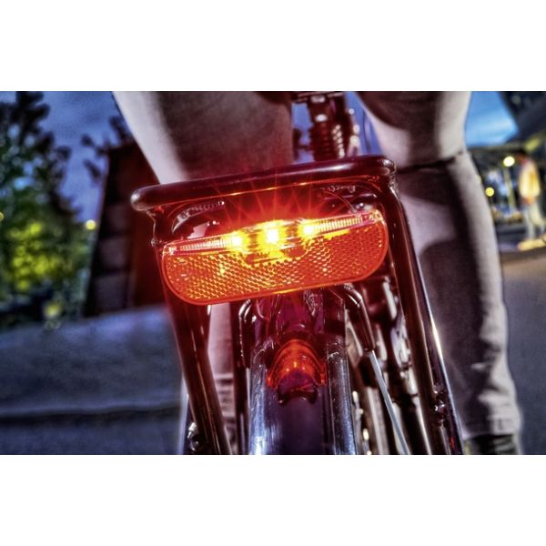 Trelock Carriage Light LS613 Duo Flat - 50 mm (Montering Pack)