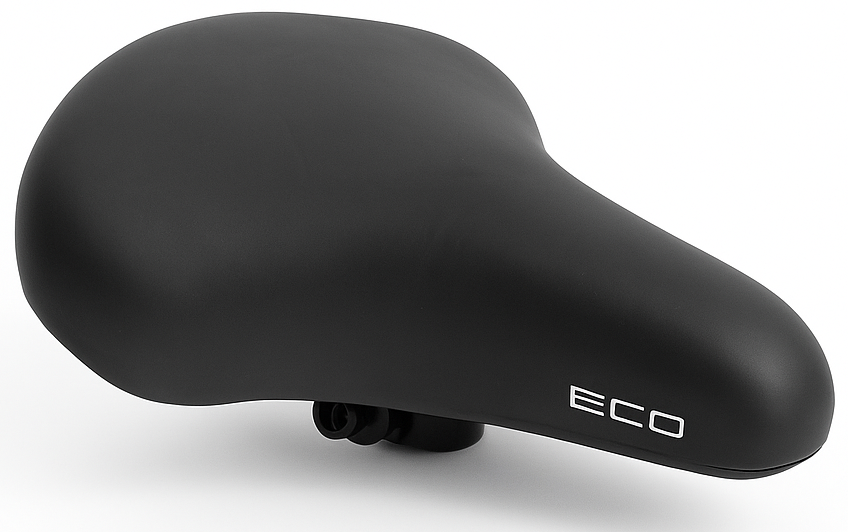 Cykel Saddle Edge City Eco - Black (på kort)