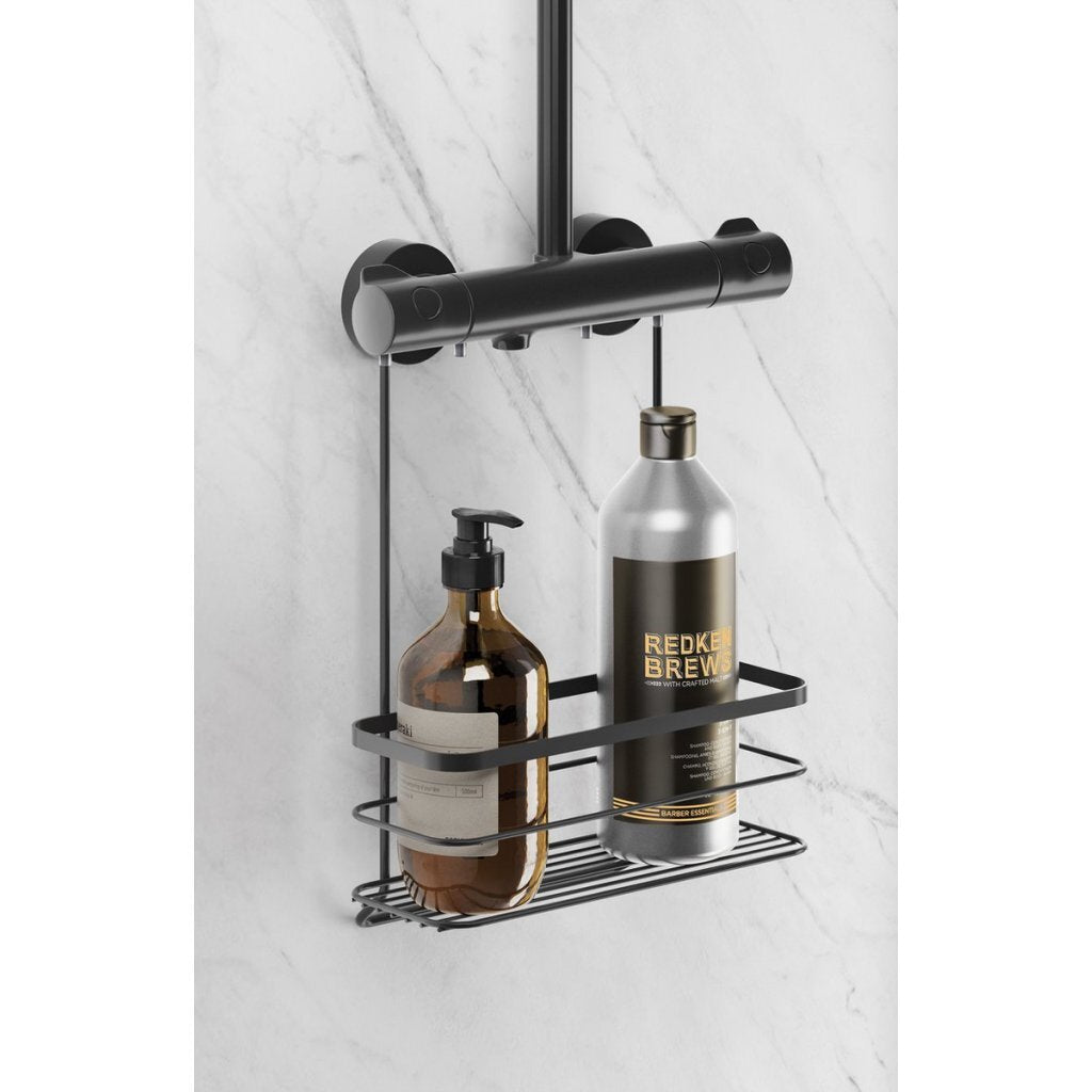 Metaltex brusestativ 28x14x38 cm sort metal
