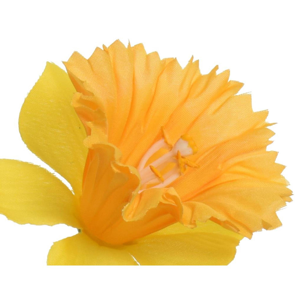 Decoris kunstig blomst påskelilje h60cm gul 2 assorteret