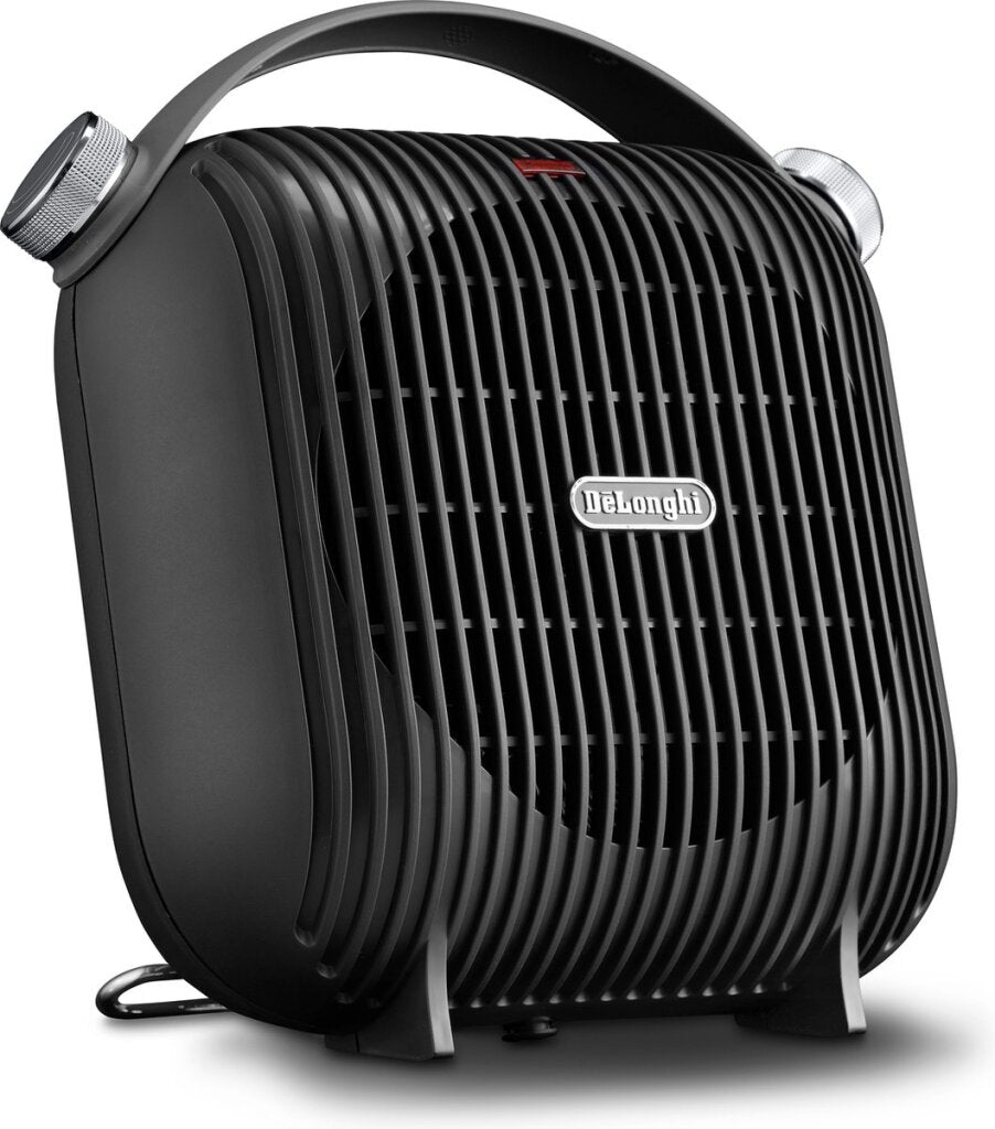 Delonghi hfs30c24.dg 2400w sort komfur