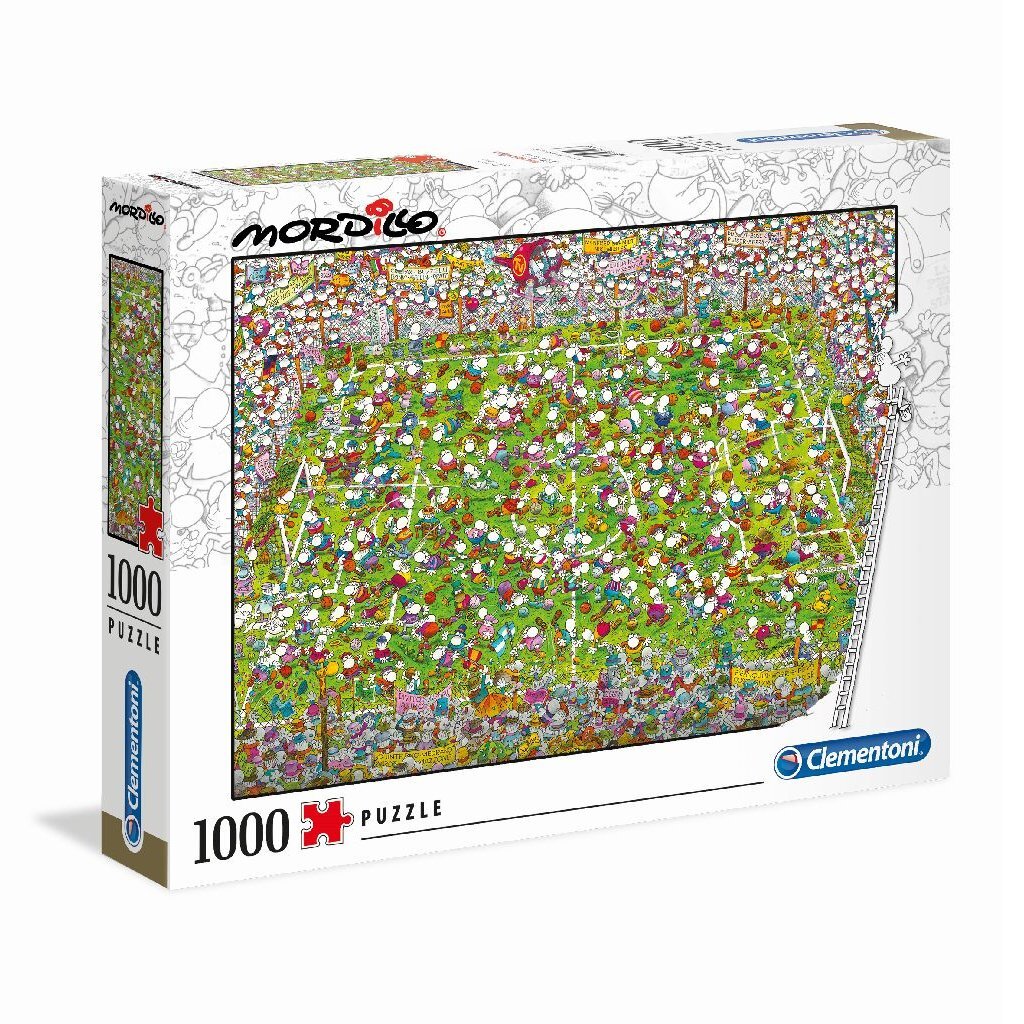 Clementoni Mordillo Puslespil Matchen 1000 brikker