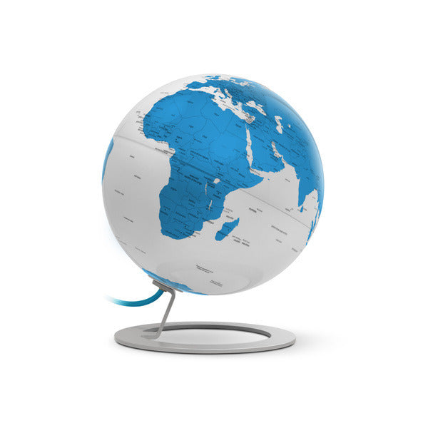 Atmosphere nr-0324igwt-gb globe iglobe lys turkis 25 cm diameter metal krom