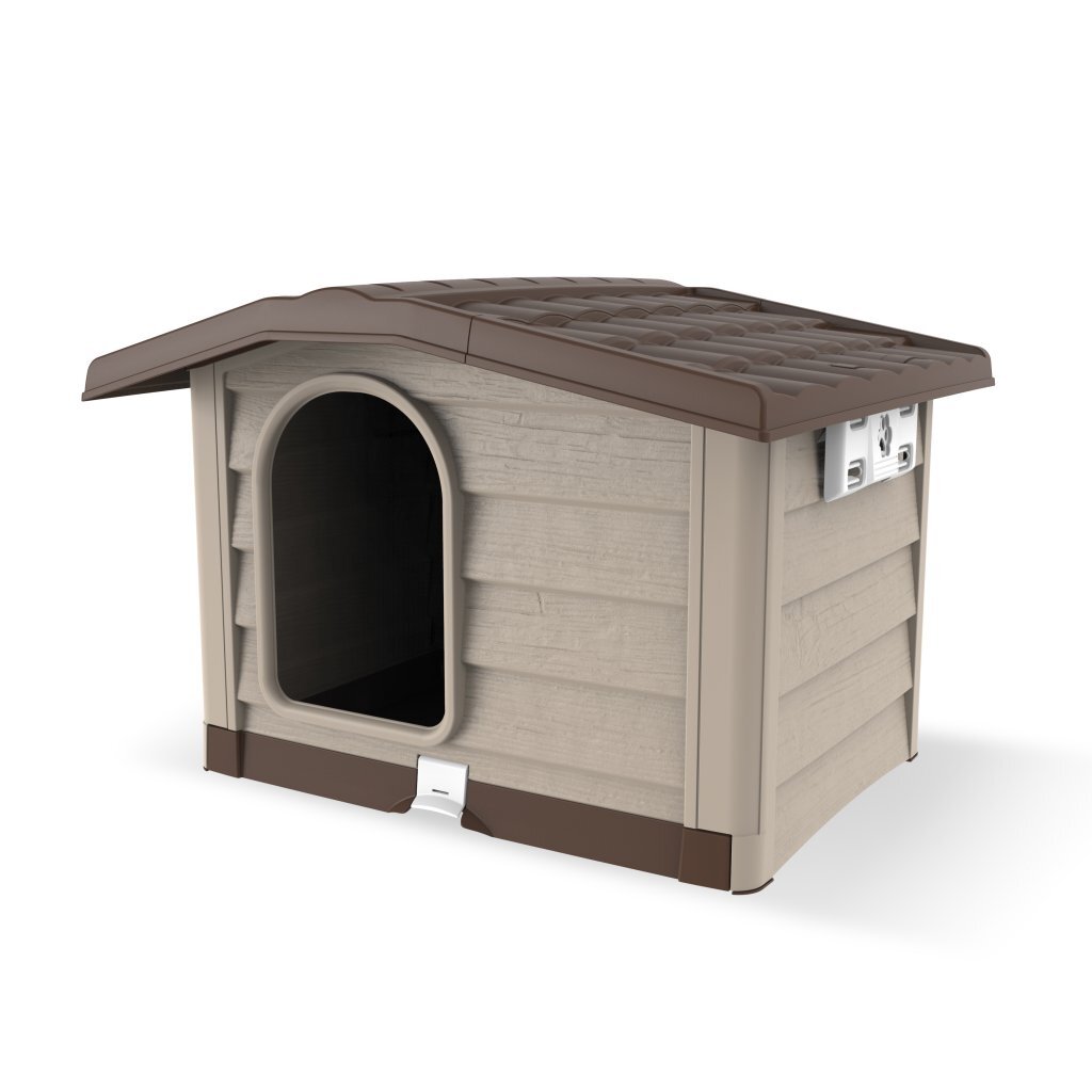 Bama pet cuccia hundehus 89x75x62 cm beige taupe