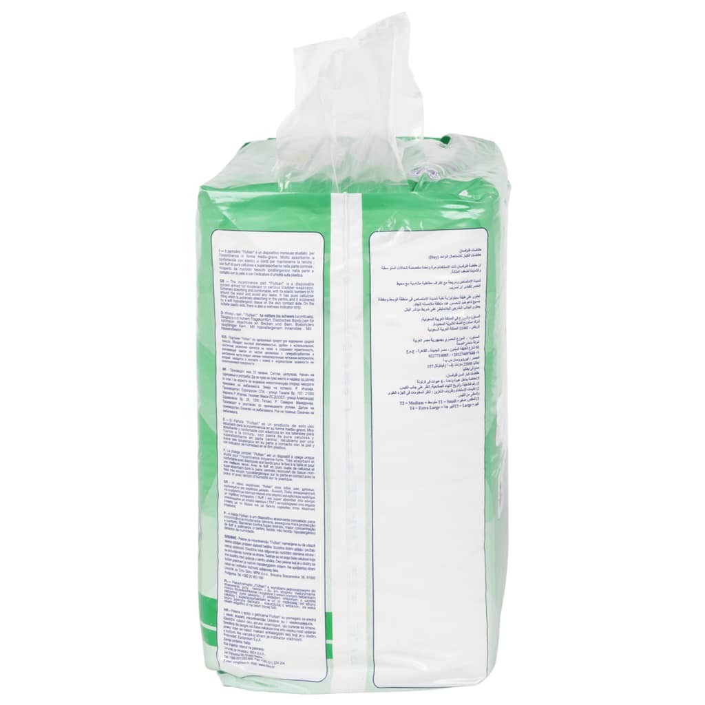 Vidaxl flufsan inkontinent ble 15 st størrelse l