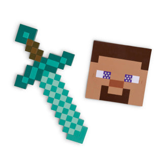 Disguise minecraft (mojang), minecraft sværd maskesæt, one size barn
