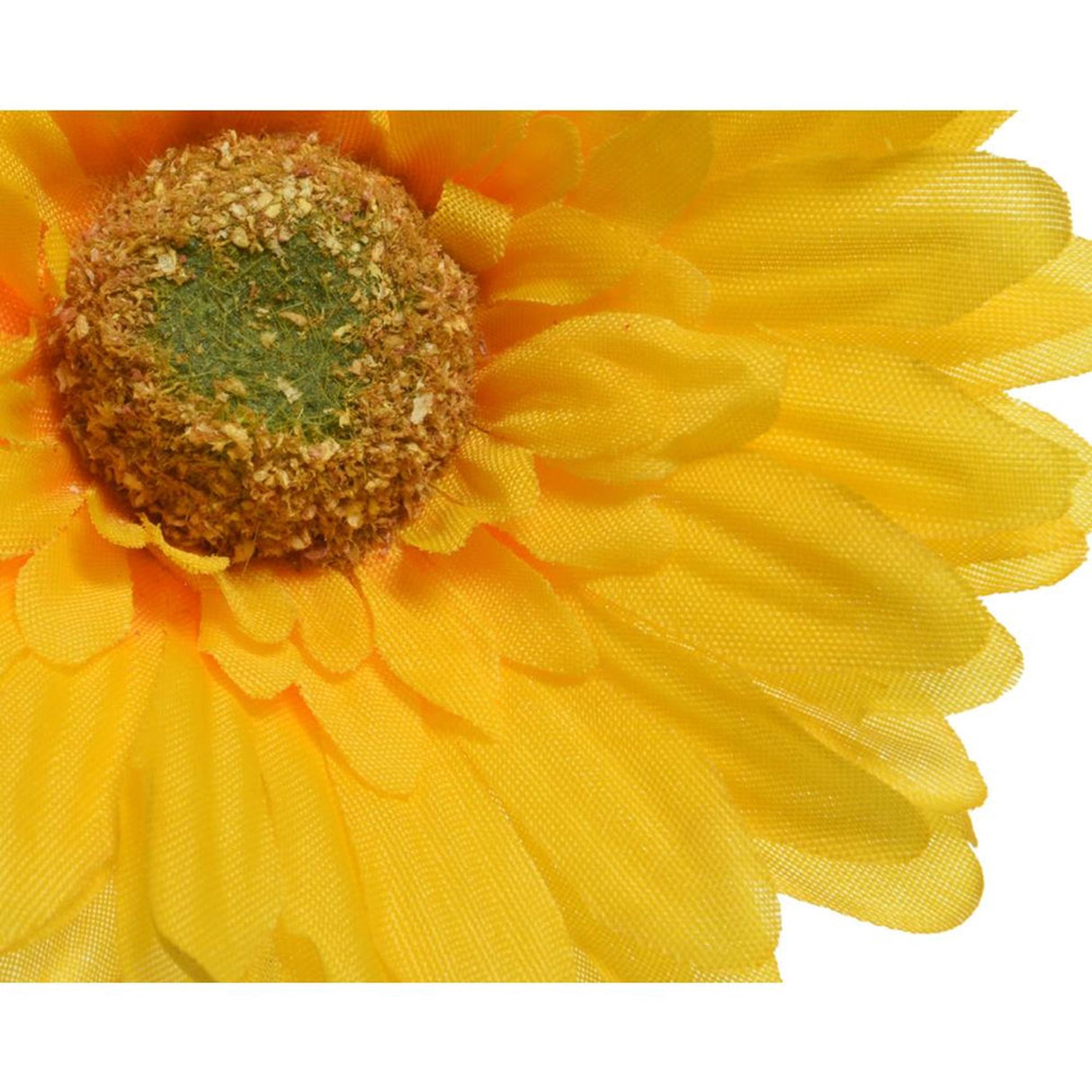 Decoris kunstig blomst gerbera h50cm gul
