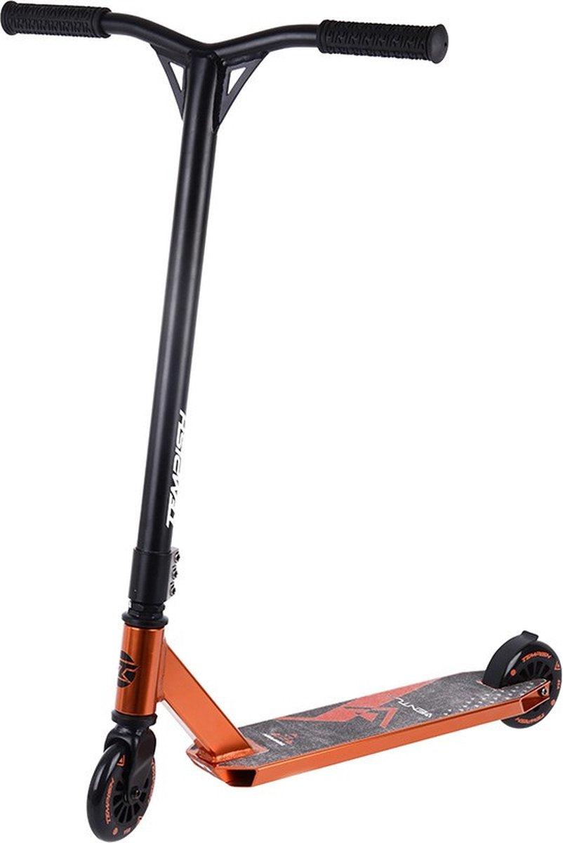 Tempish ventus elox stunt scooter begynder – freestyle trick scooter – 110 mm hjul – skate park pro scooter – orange