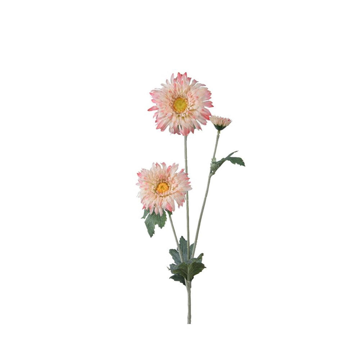 Decoris kunstig blomst marguerit h68cm blød pink