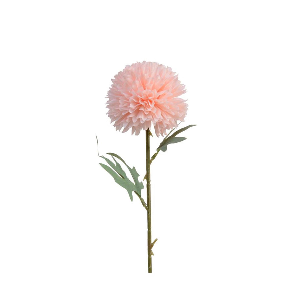 Decoris kunstig blomst dahlia h60cm blød orange