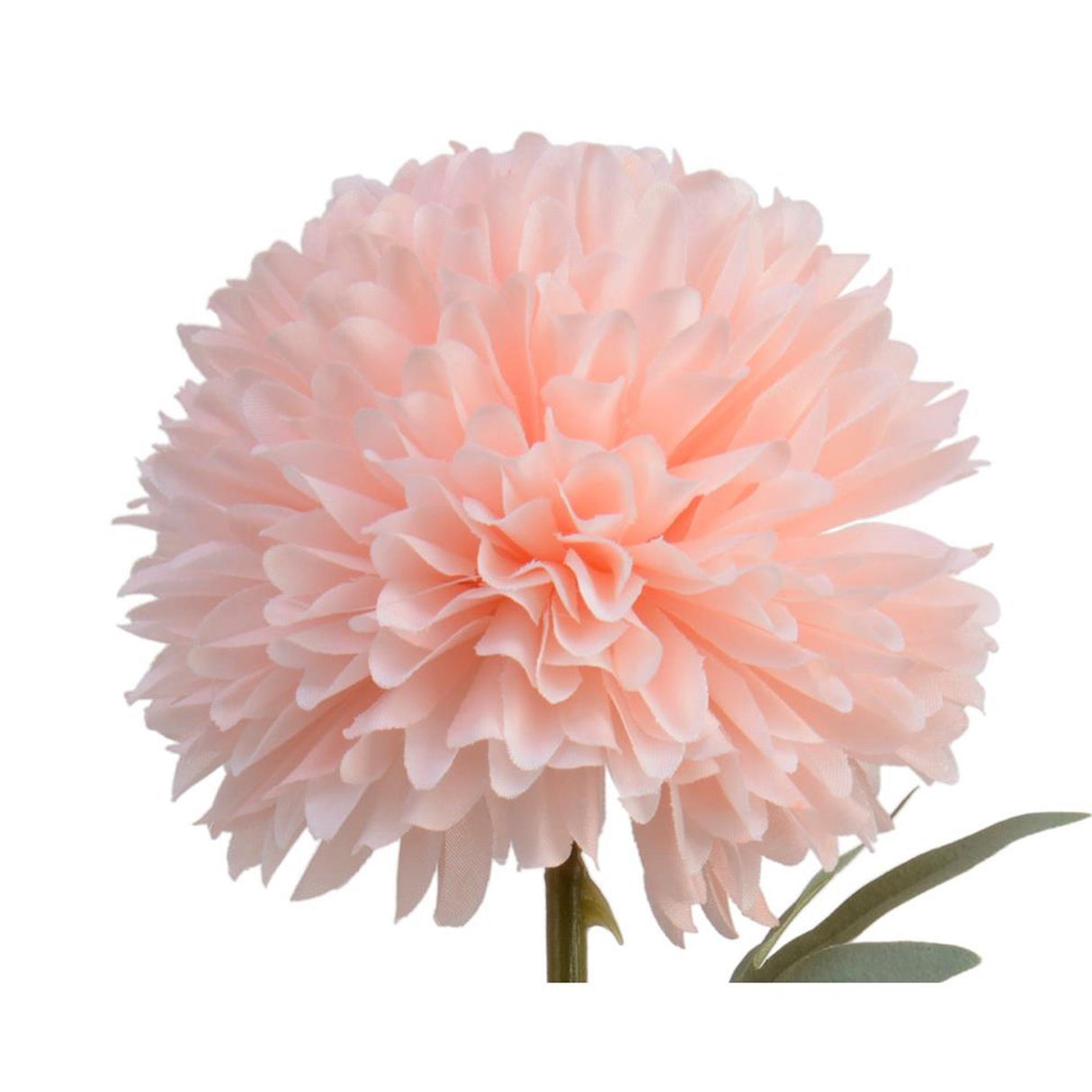 Decoris kunstig blomst dahlia h60cm blød orange