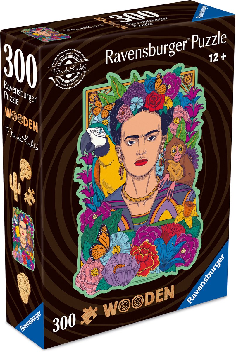 Ravensburger puslespil frida kahlo - puslespil - 300 brikker