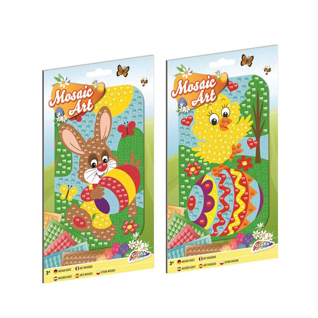 Grafix Easter mosaic art A5 age from 3 years
