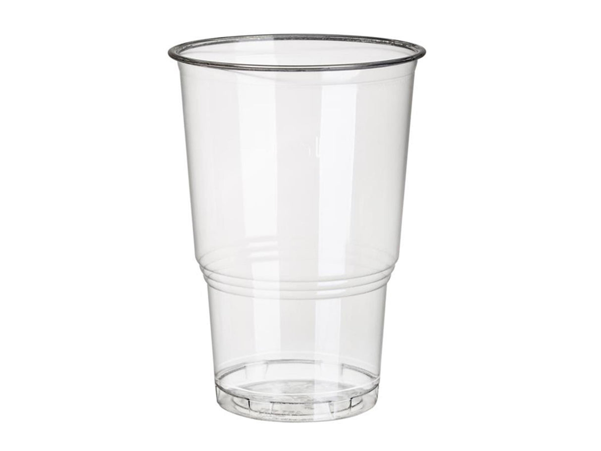 Papstar 25 drikkekopper pla pure 250ml ã˜7,8x11cm krystalklar med skumhoved