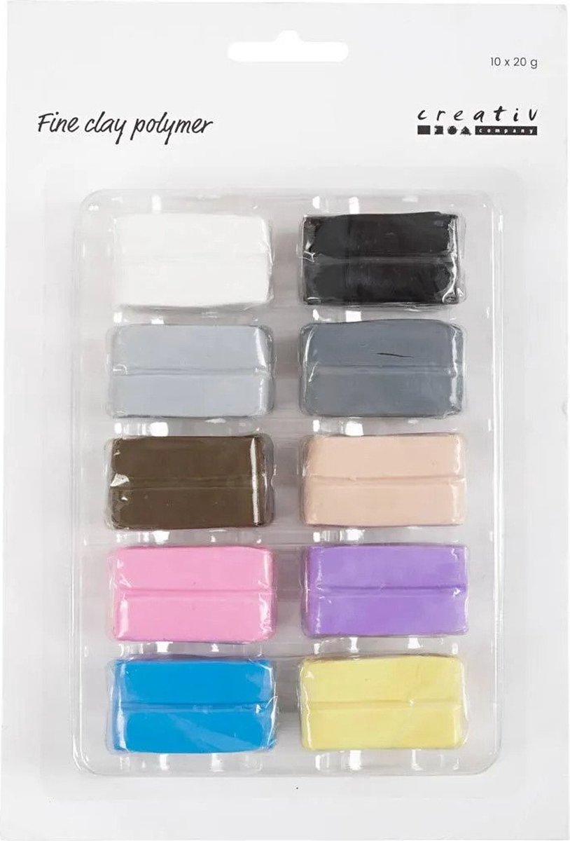 Creativ company cc fin polymer ler pastel 10x20 gr