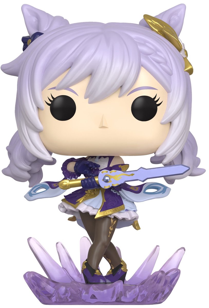 Funko Genshin Impact Keqing Vinyl Figur nr. 182 Pop! flerfarvet - pvc - fan merch, gaming