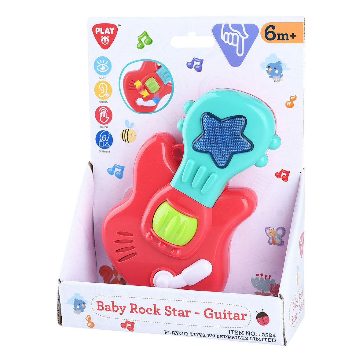 Playgo baby rockstjerne guitar lille
