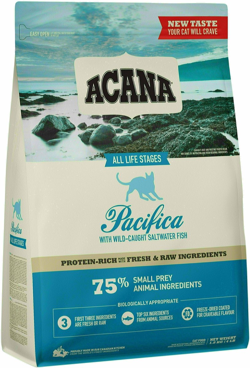 Acana - alle livsstadier pacifica - kattefoder - 1,8 kg