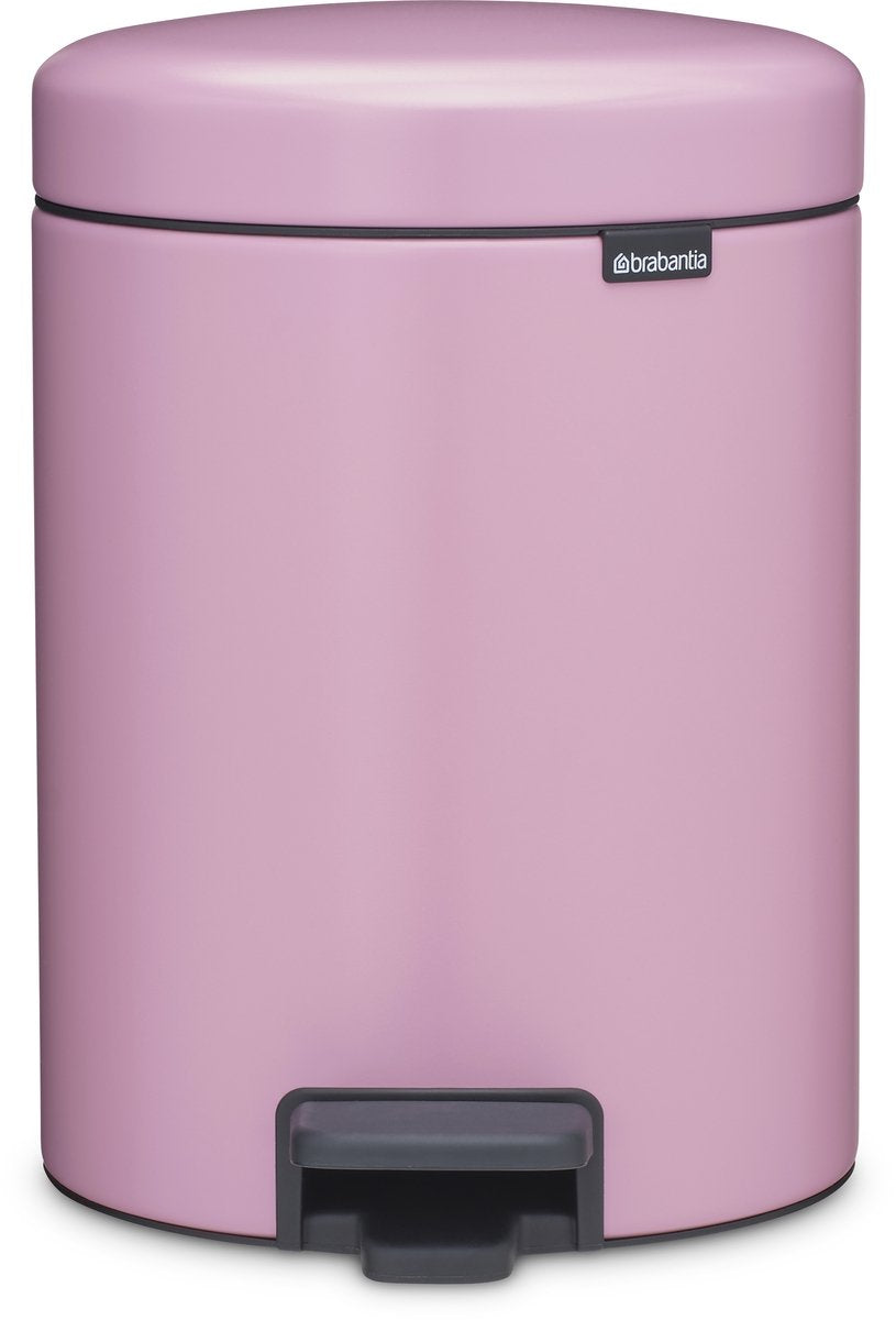 Brabantia newicon affaldsspand - 5 liter - badeværelse - lilla pink