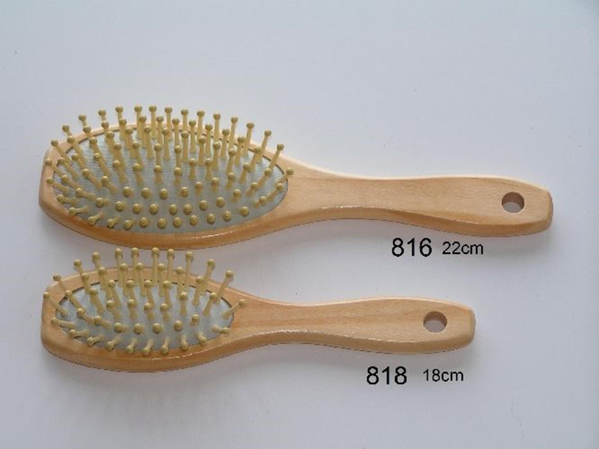 Hårbørste 22 cm træ