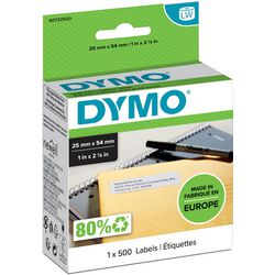 Dymo returadresselabel 25x54mm