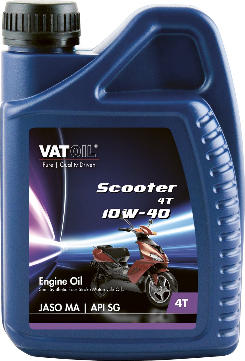 Vatoil motorolie scooter 4t 10w-40 1 liter