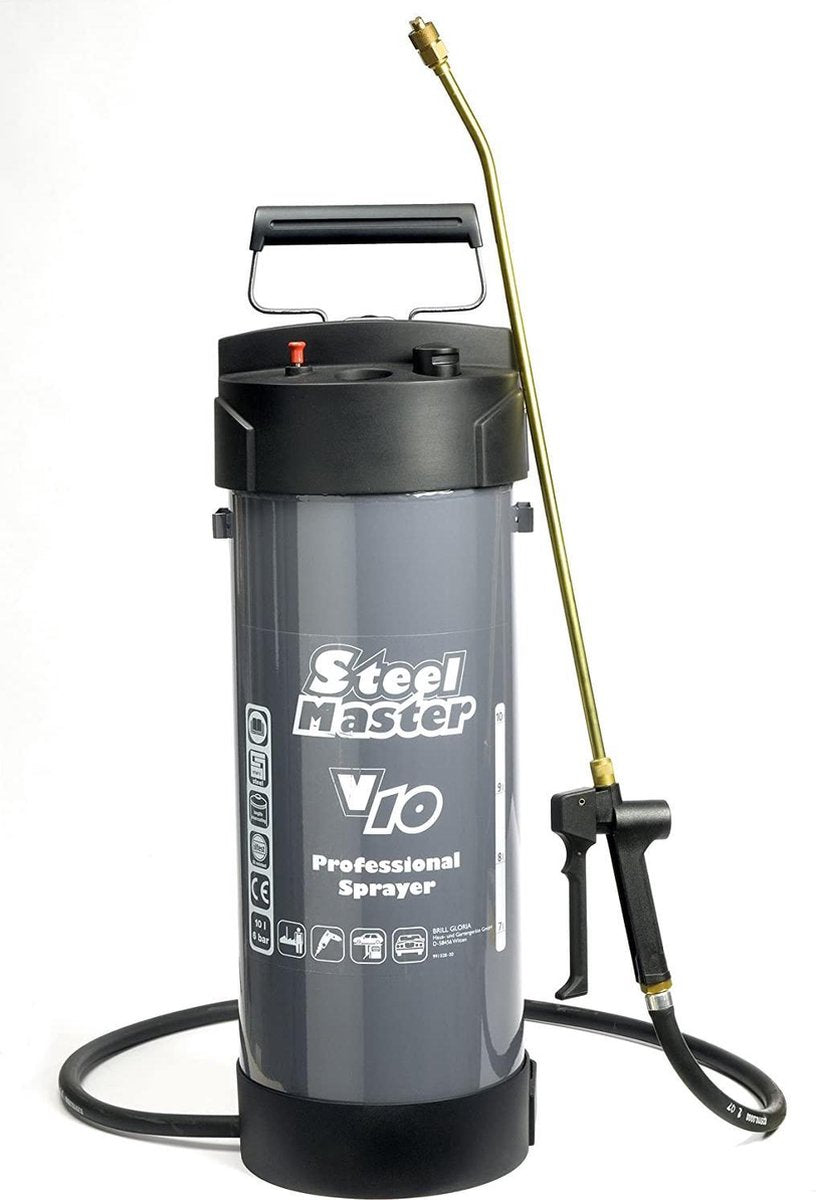 Gloria højtryksrenser steelmaster v10 - 10 liter