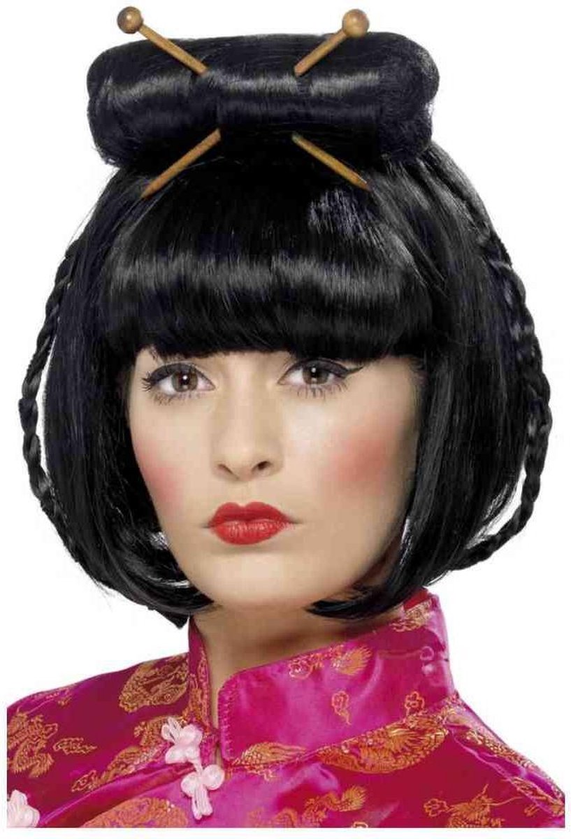 Smiffys paryk orientalsk dame sort