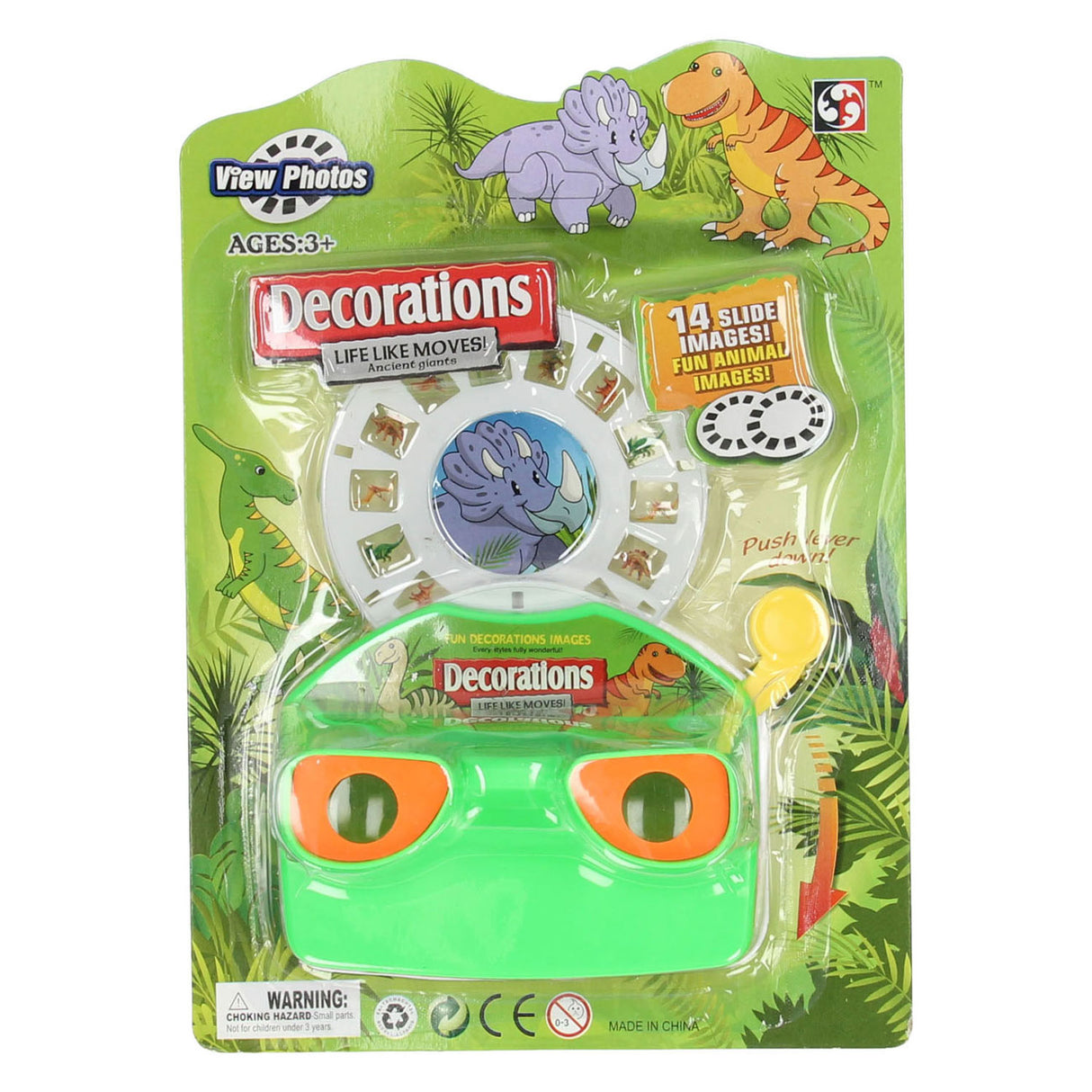 Kamera med billedfremviser - dino
