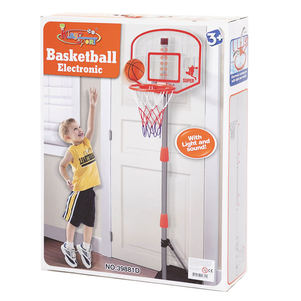 Børnebasketstativ inkl. pointtæller