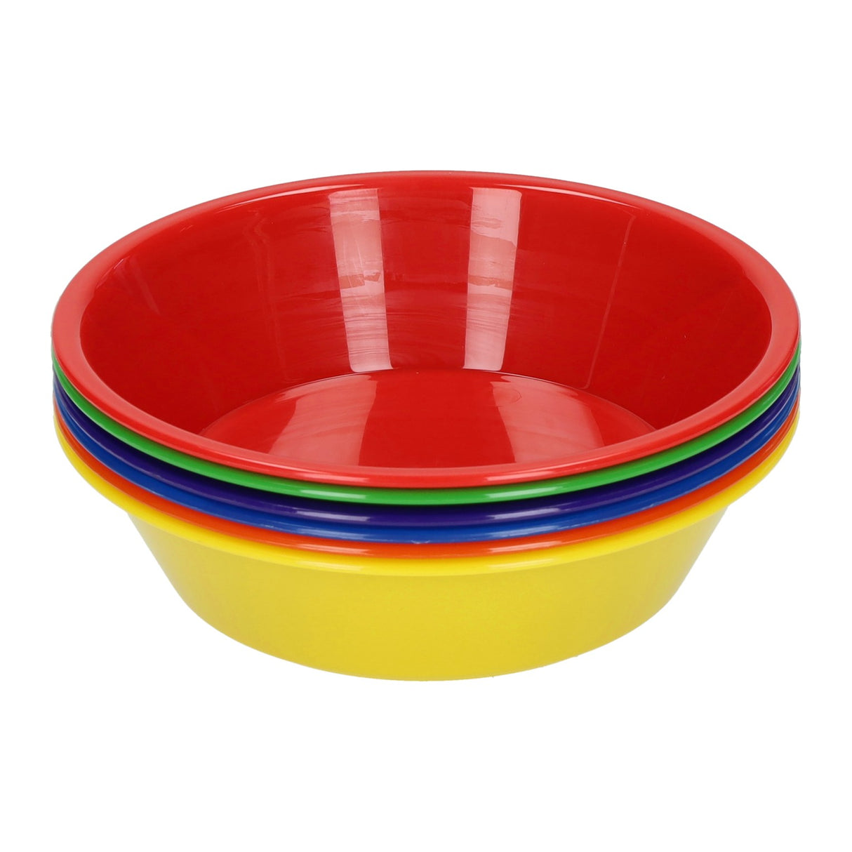 Farvede sorteringsbakker - 6 stk.
