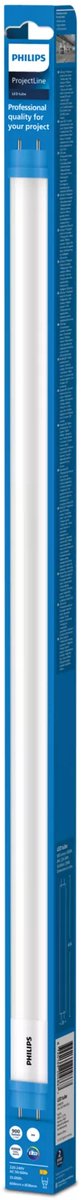Philips led tl buis t8 high output - 8 w - g13 - koelwit licht - 600 mm