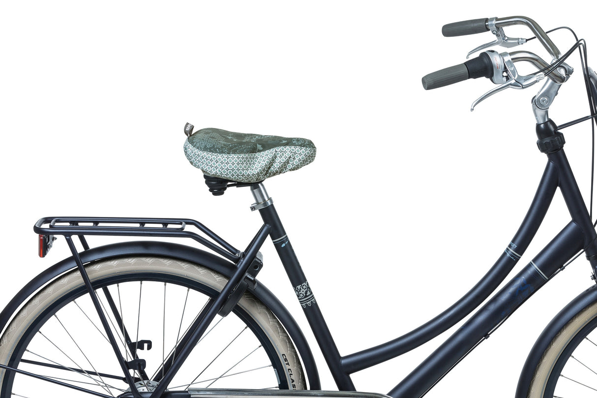 Basil Bohème - Saddle Cover - Forest Green
