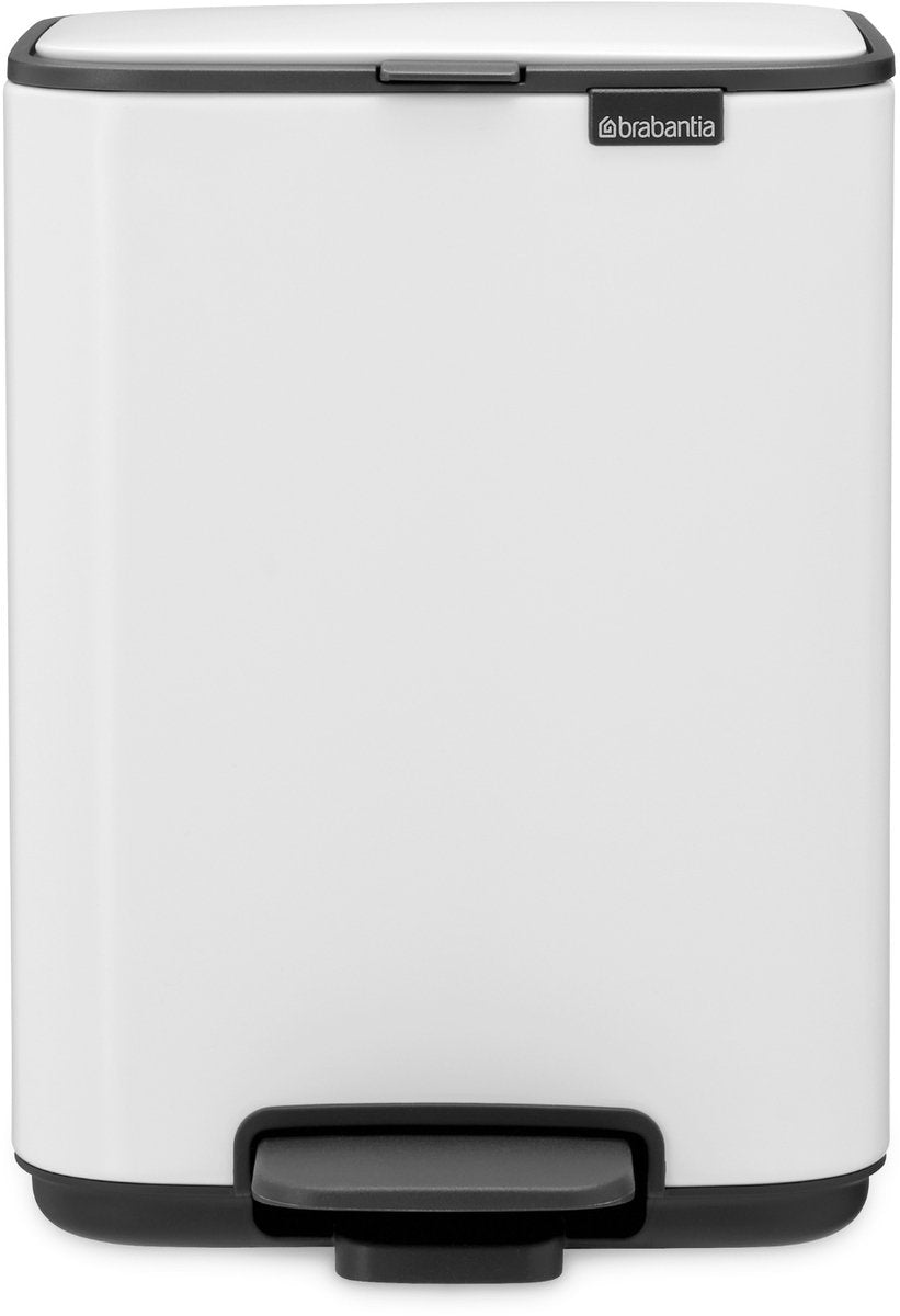 Brabantia bo pedalspand - 4 liter - badeværelse - hvid