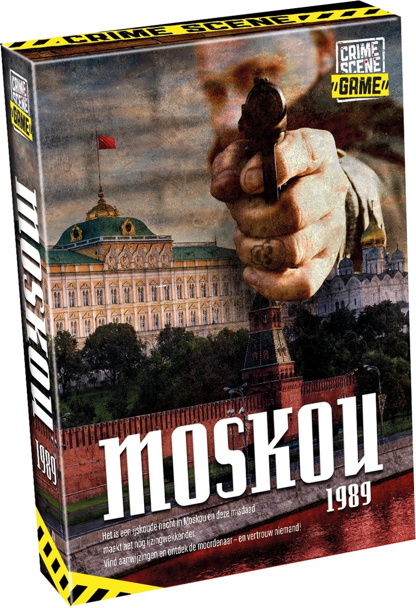 Tactic gamestorm - brætspil - gerningssted: Moskva 1989 (jeu d'escape room)
