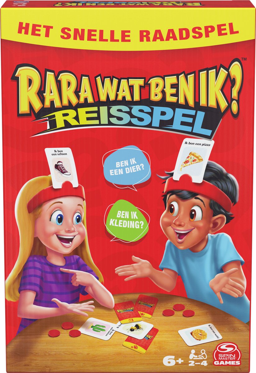 Spin master spil hedbanz - rejsespil - hvad er jeg? - hollandsk