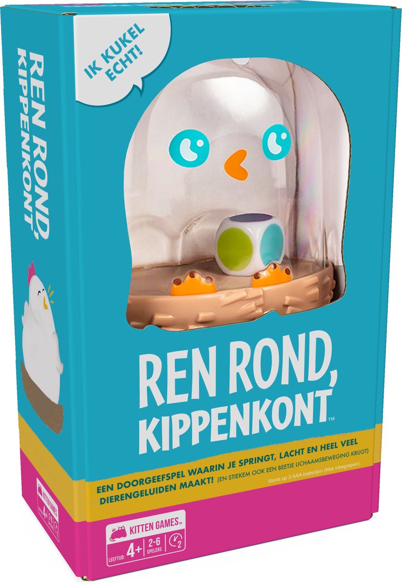 Eksploderende killinger - løb rundt, hønserod! - Hollandsk kortspil