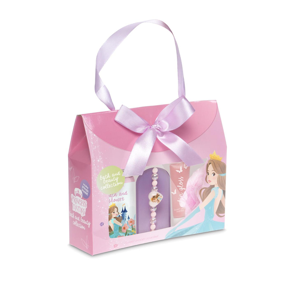 Badegavesæt prinsesse med armbånd