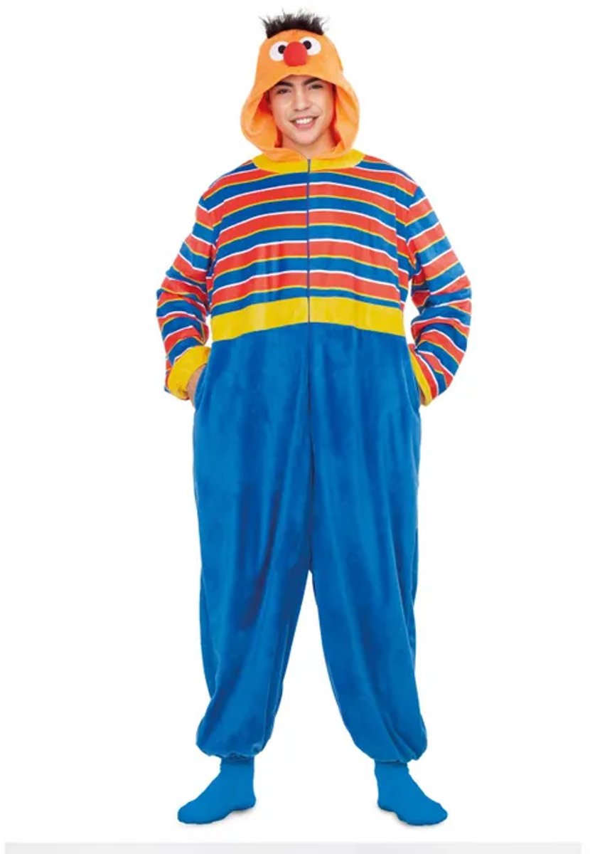 Mom funcompany ernie onesie kostuum volwassenen official - maat xs