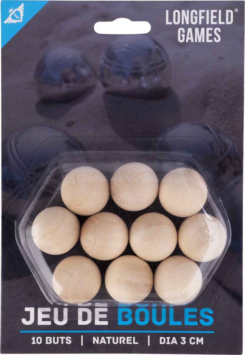 Engelhart træ jeu de boules buts, 10 stk.