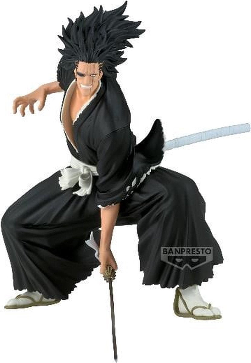 Banpresto co., ltd. blegemiddel - vibrationsstjerner - kenpachi zaraki statue 13cm