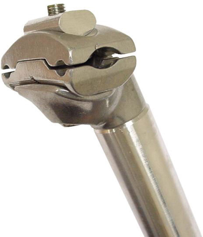 Sædepost ATB Ø27.2mm 350 mm aluminium - sølv