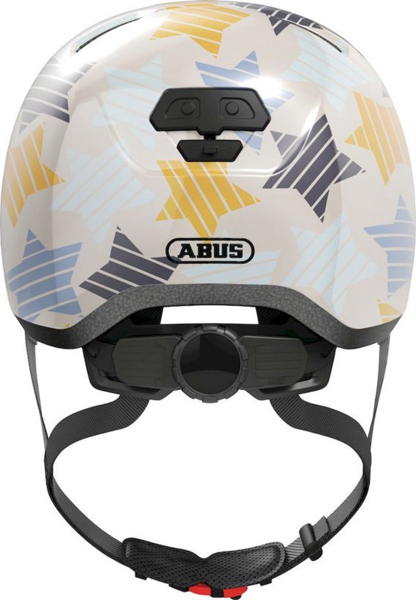 Abus skurb kid - cykelhjelm - børn grå stjerner s (45 - 50 cm)