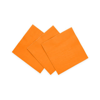 20 3-lags papirservietter 24x24 orange | 4 stk