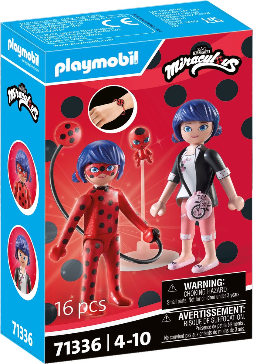 Playmobil mirakuløse: Marinette mariehøne - 71336
