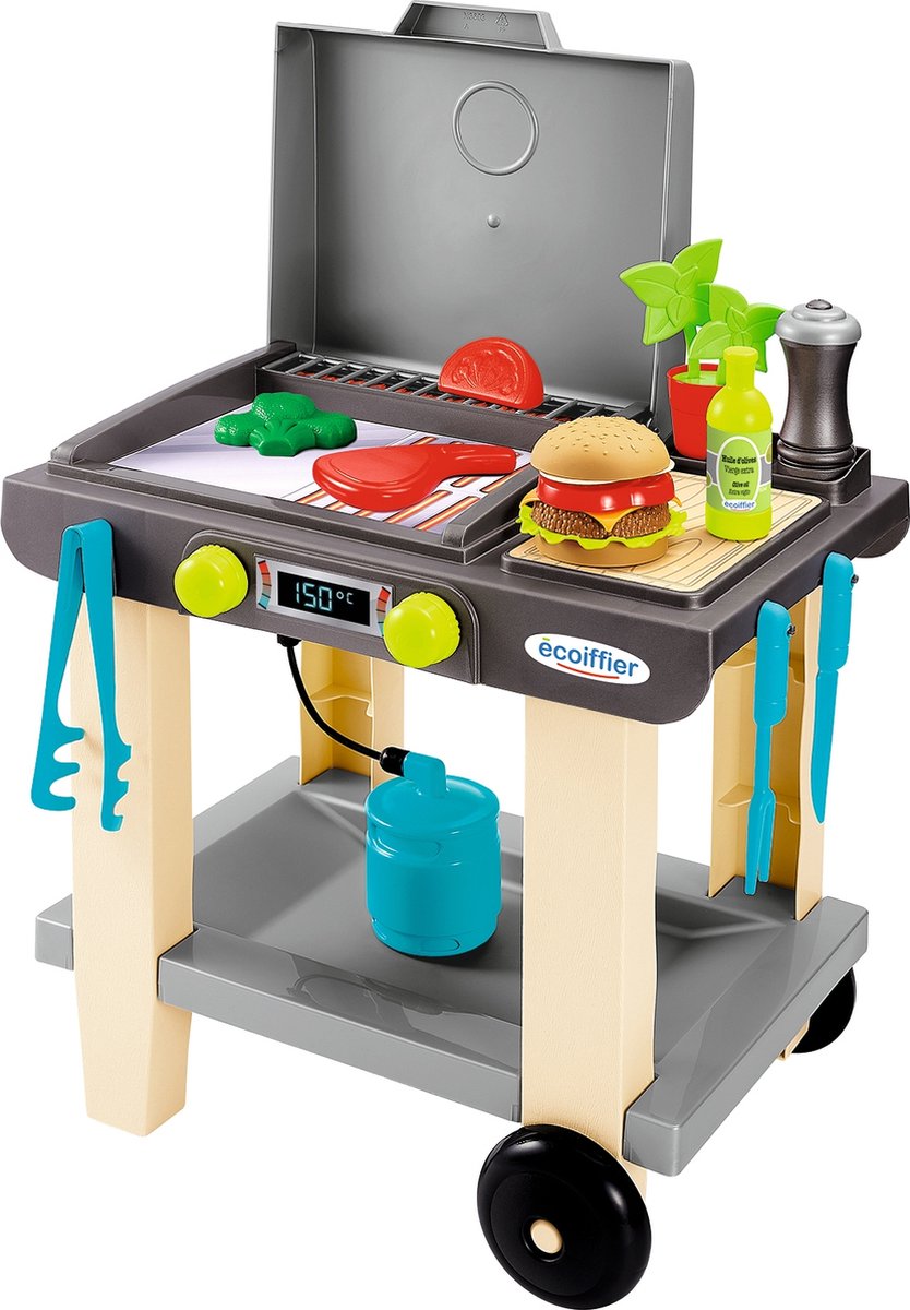 Ecoffier ecoiffier – plancha legegrill – 18 måneder – 2 hjul