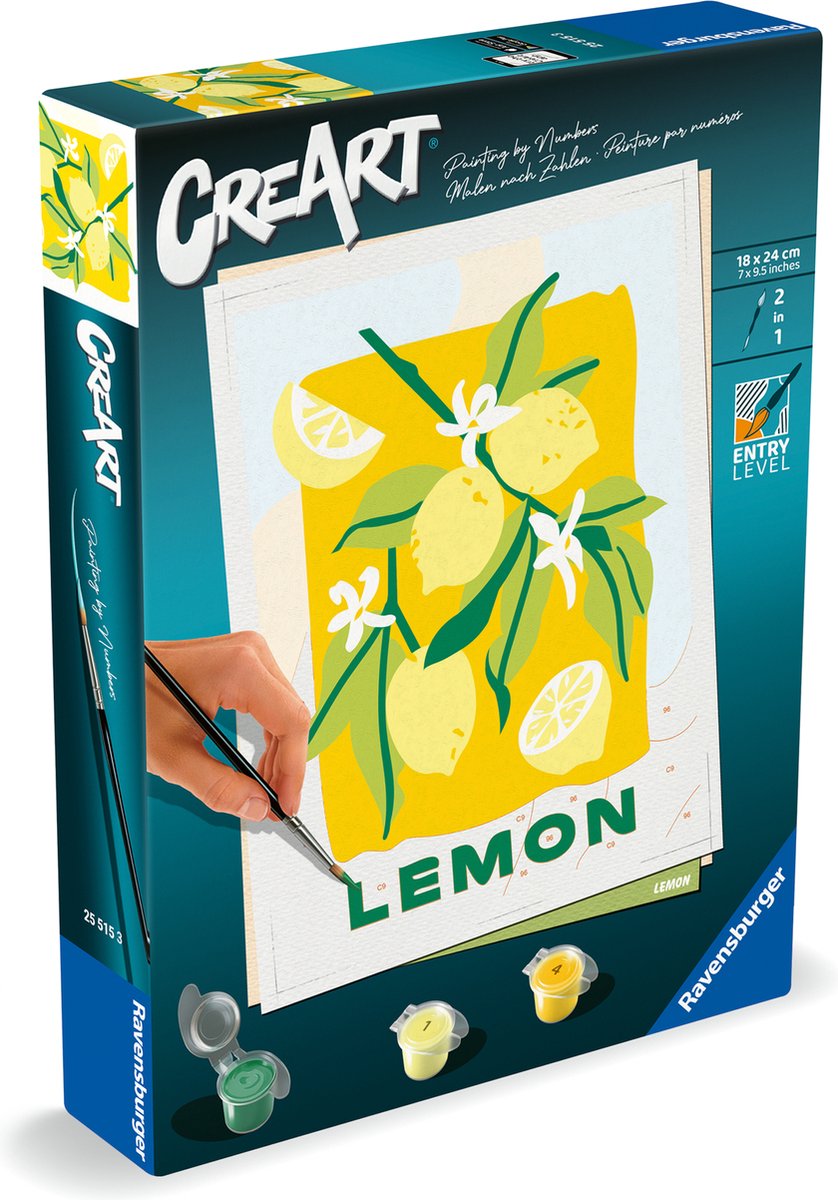 Ravensburger creart maling efter nummer - lime